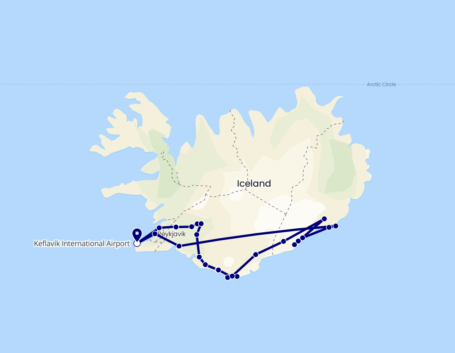 Itinerario viaggio fotografico in Islanda a caccia dell'aurora boreale per capodanno